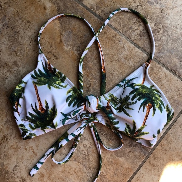 Palm tree bikini top - Picture 3 of 6